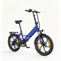 Azul Océano-Bicicleta Eléctrica Plegable Versátil Mile 2