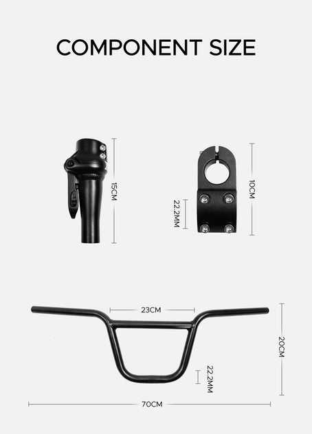 Manillar BMX para Engine Pro/Engine Pro 2.0/L20 3.0/X20