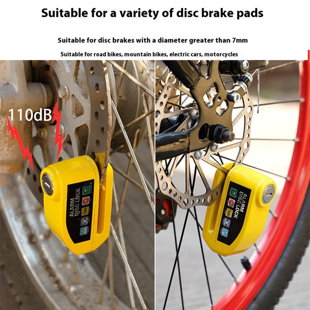 Alarma de freno de disco para bicicleta eléctrica