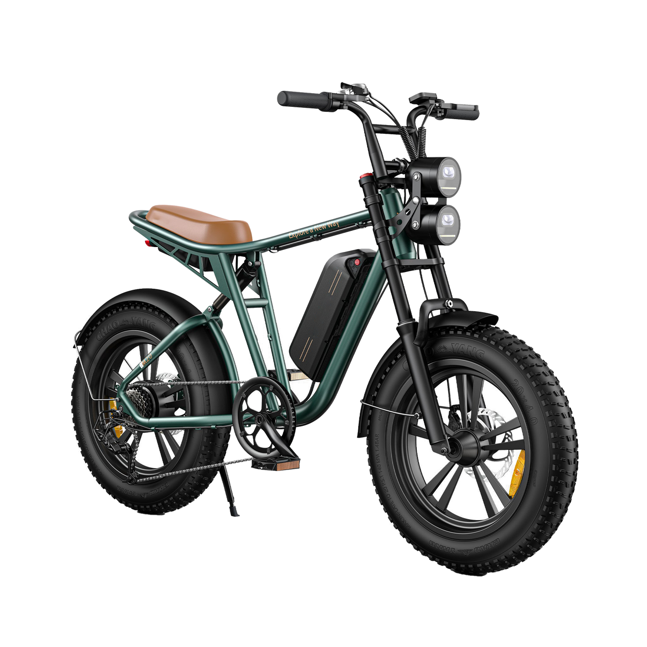 ENGWE M20 E-Bike im Motorrad-Stil